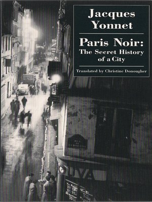 cover image of Paris Noir